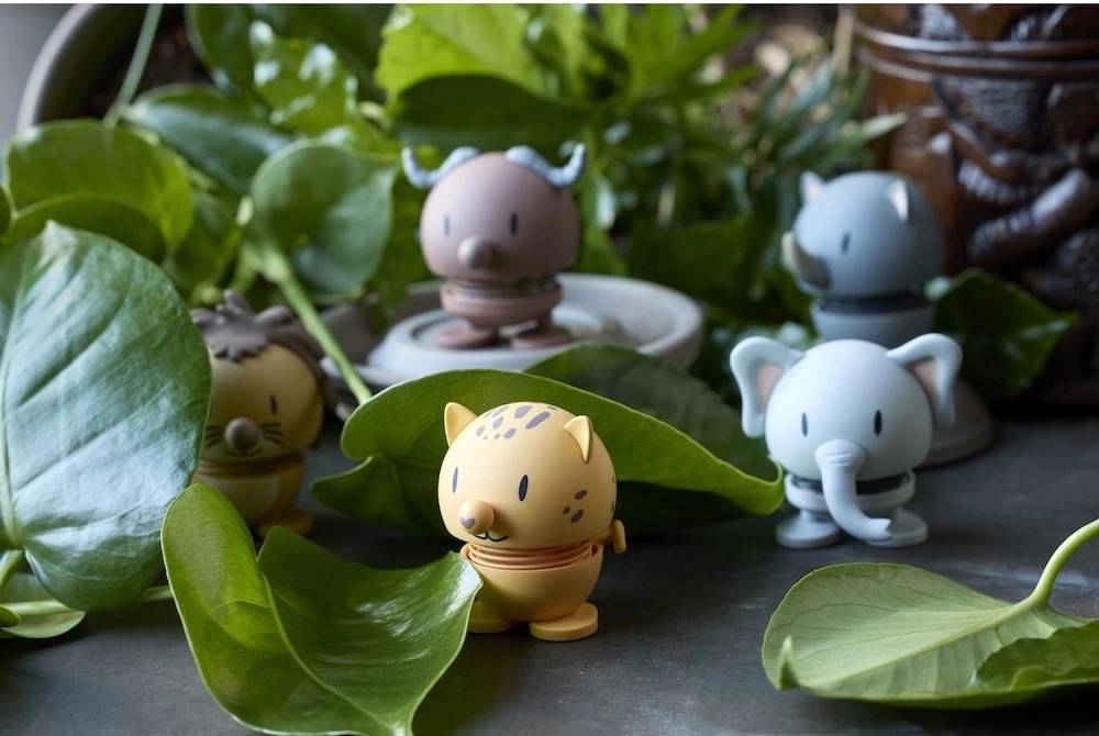 Hoptimist Figurka Hoptimist Slon S Soft Grey