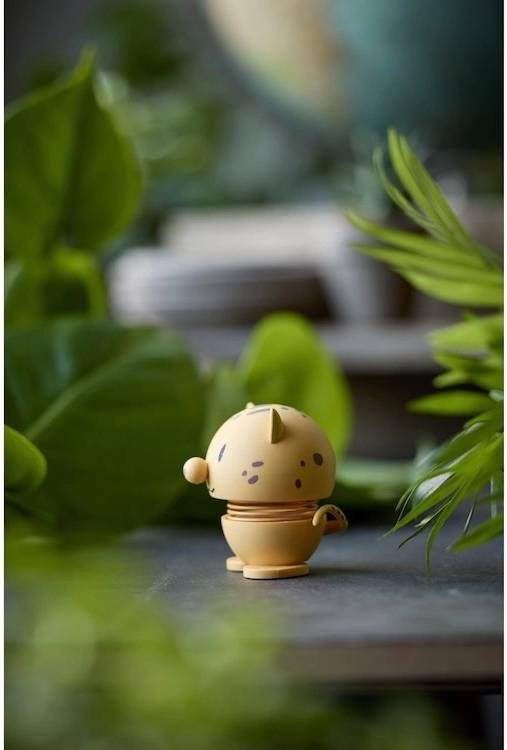 Hoptimist Figurka Hoptimist Leopard S Soft Yellow