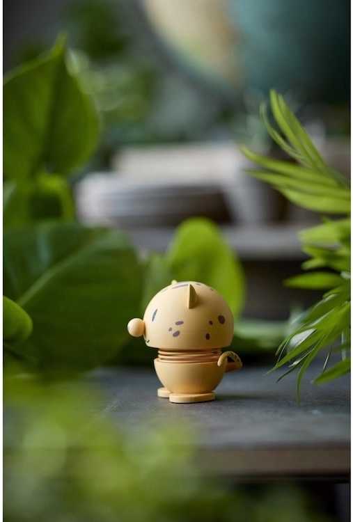 Hoptimist Figurka Hoptimist Leopard S Soft Yellow