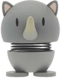 Hoptimist Figurka Hoptimist Nosorožec Soft S Grey