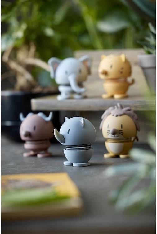 Hoptimist Figurka Hoptimist Nosorožec Soft S Grey