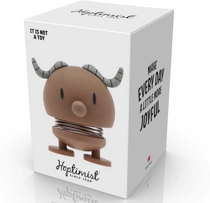 Hoptimist Figurka Hoptimist Buvol Soft S Brown