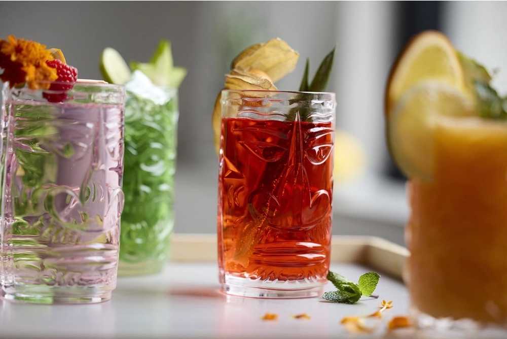 Lyngby Glas Koktejlové sklenice Tiki 45 cl (4 ks)