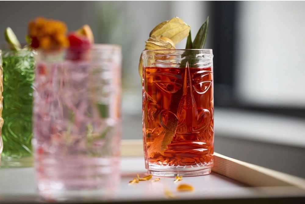 Lyngby Glas Koktejlové sklenice Tiki 45 cl (4 ks)