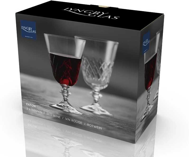 Lyngby Glas Sklenice na červené víno Eaton 26 cl (2 ks)