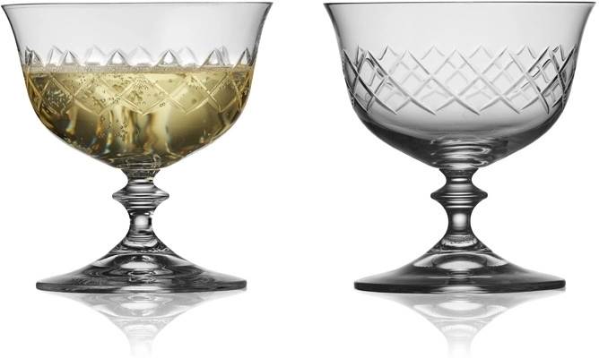 Lyngby Glas Sklenice na sekt Eaton 28 cl (2 ks)