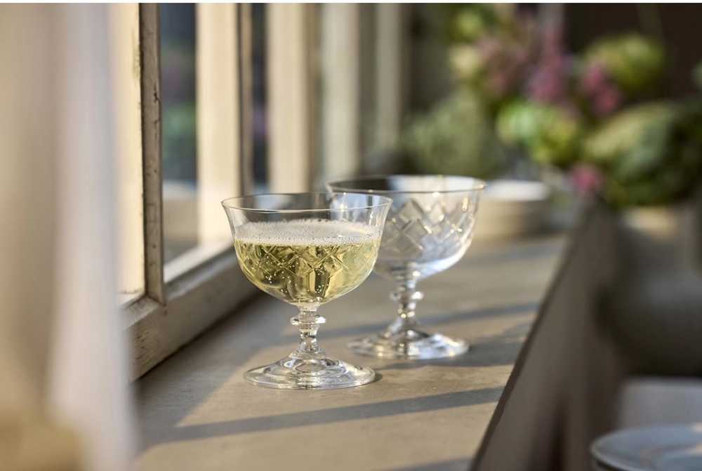 Lyngby Glas Sklenice na sekt Eaton 28 cl (2 ks)