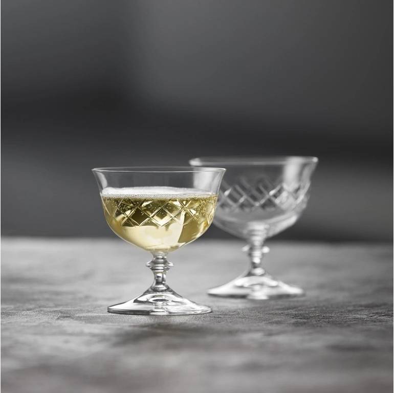 Lyngby Glas Sklenice na sekt Eaton 28 cl (2 ks)