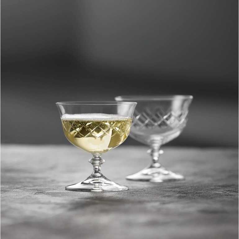 Lyngby Glas Sklenice na sekt Eaton 28 cl (2 ks)