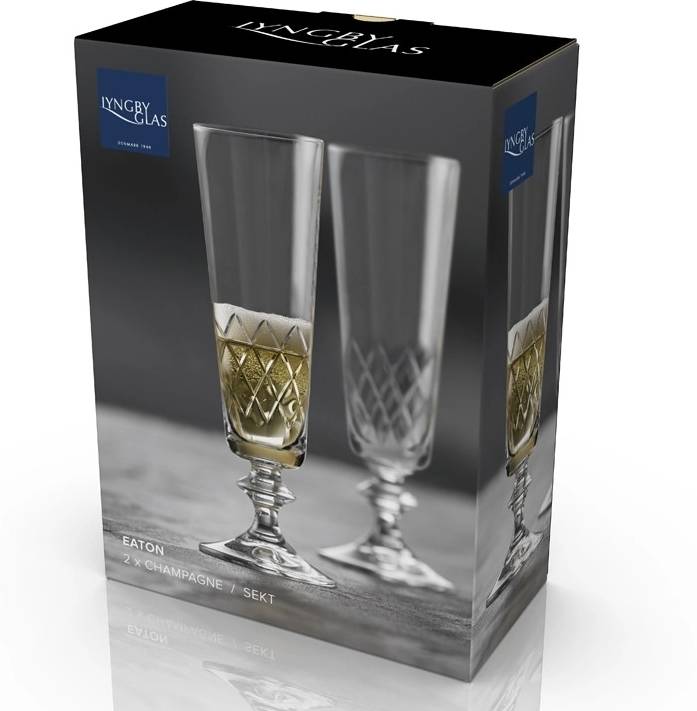 Lyngby Glas Sklenice na sekt Eaton 20,5 cl (2 ks)
