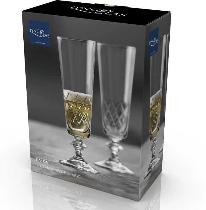 Lyngby Glas Sklenice na sekt Eaton 20,5 cl (2 ks)