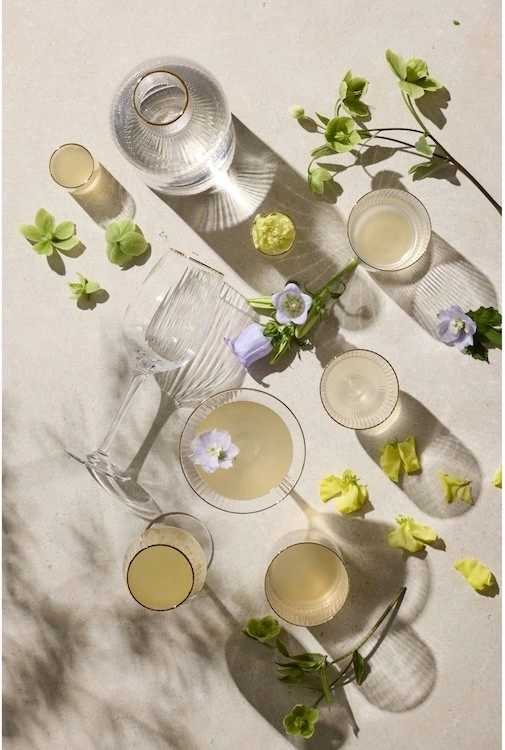 Lyngby Glas Sklenice na panáka Palermo Gold 6cl (6 ks)