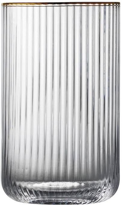 Lyngby Glas Sklenice Palermo Gold 50 cl (4 ks)