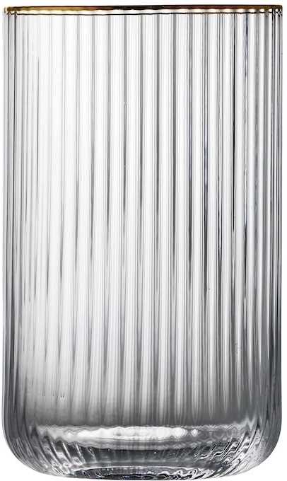 Lyngby Glas Sklenice Palermo Gold 50 cl (4 ks)