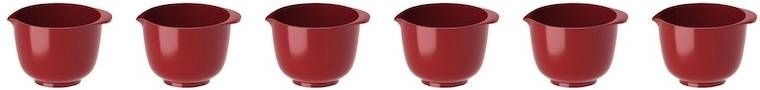 Rosti Kuchyňská mísa Margrethe 25 ml (6ks)  Red