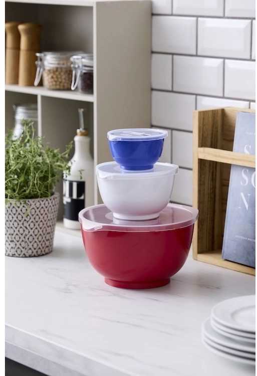 Rosti Sada kuchyňských mís Margrethe 0,25+0,75+3l