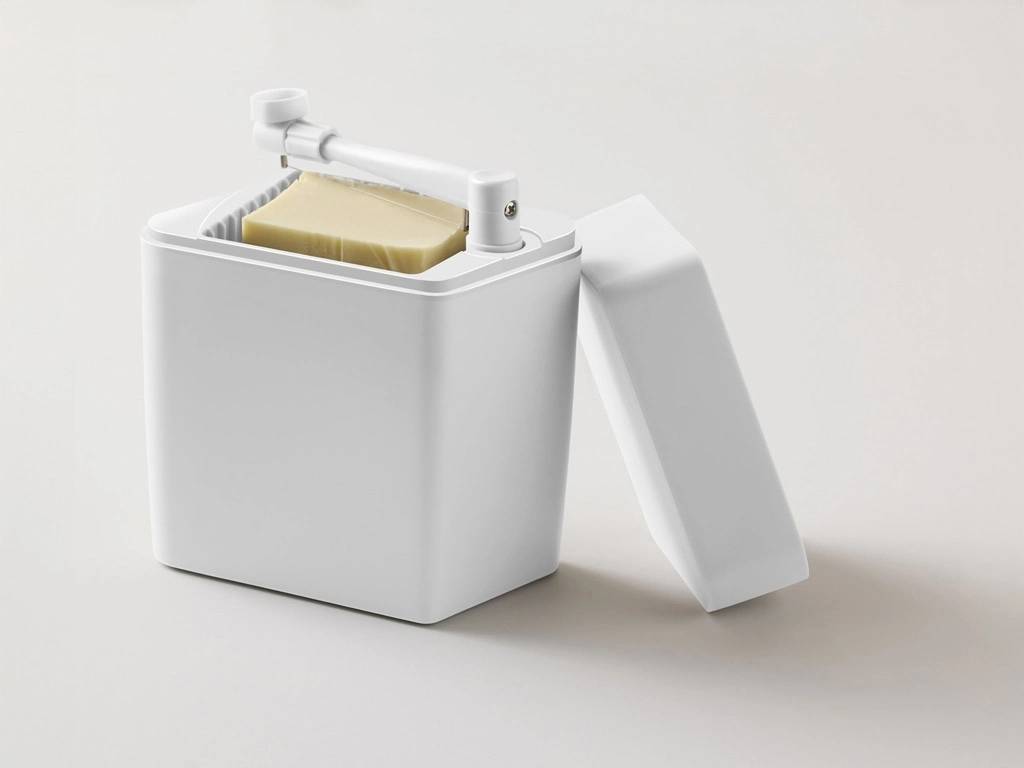 Rosti Box na skladování a krájení sýra Classic White