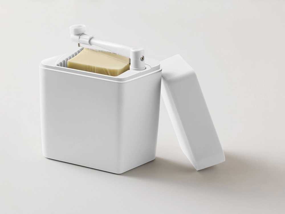 Rosti Box na skladování a krájení sýra Classic White