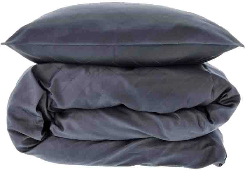 Södahl Bavlněné povlečení 140x200 Tiles Ink Blue