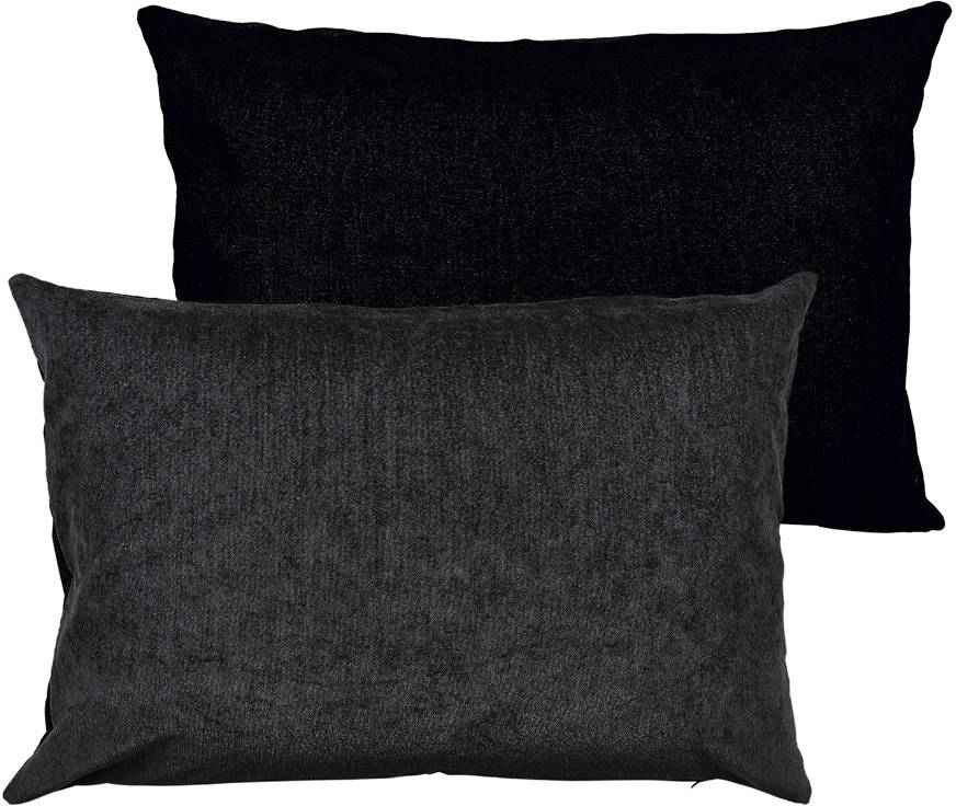 Södahl Polštář 40x60 Washed Chenille Black