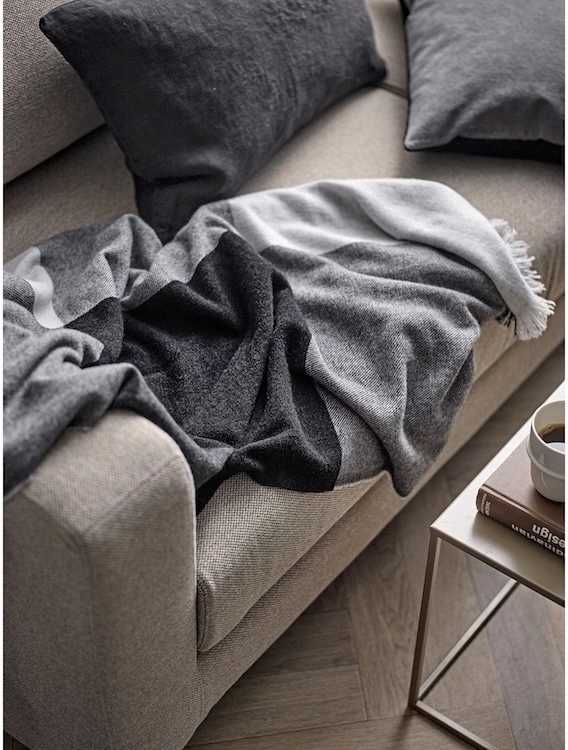 Södahl Přehoz 130x200 Merino Ash