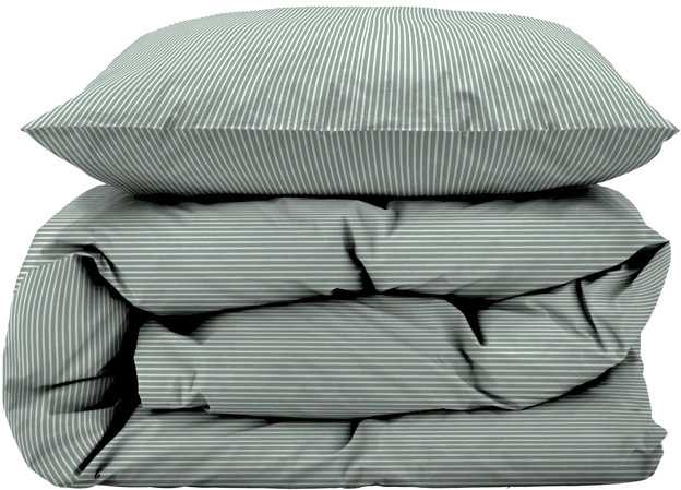 Södahl Bavlněné povlečení 140x220 Cheerful Hedge Green