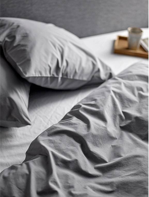 Södahl Bavlněné povlečení 140x200 Stone Grey
