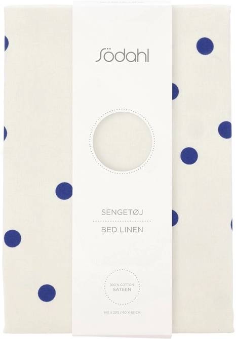 Södahl Bavlněné povlečení 140x200 Solaris Royal Blue