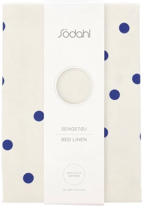 Södahl Bavlněné povlečení 140x220 Solaris Royal Blue