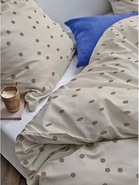 Södahl Bavlněné povlečení 140x220 Solaris Warm Taupe