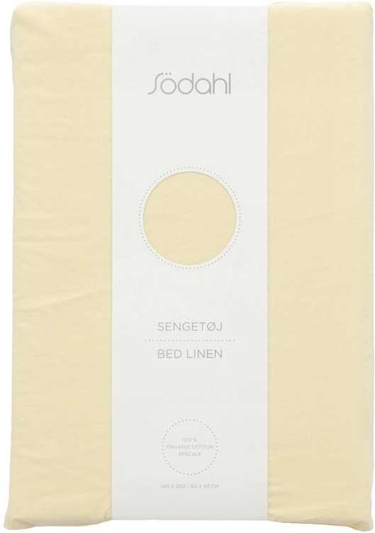 Södahl Bavlněné povlečení 140x200 Whisper Yellow