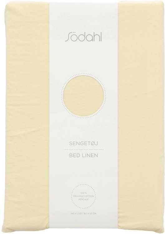 Södahl Bavlněné povlečení 140x220 Whisper Yellow