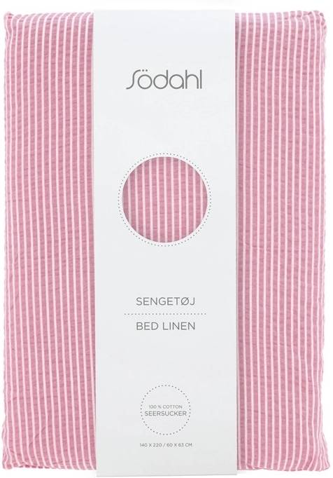 Södahl Bavlněné povlečení 140x220 Cheerful Pink