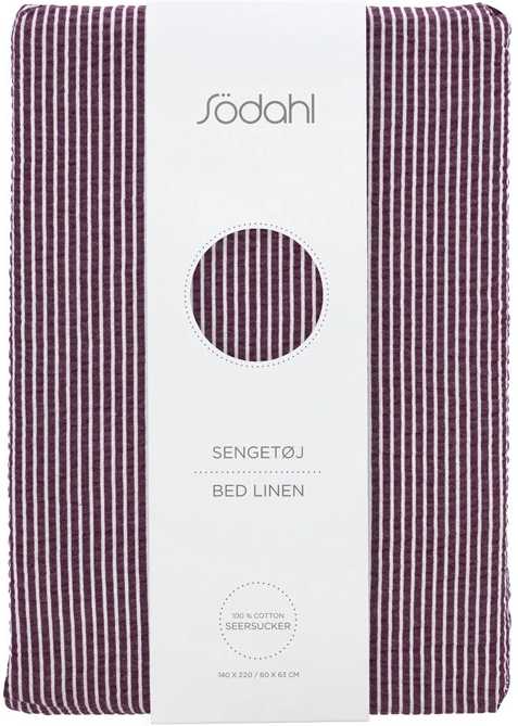 Södahl Bavlněné povlečení 140x200 Cheerful Purple