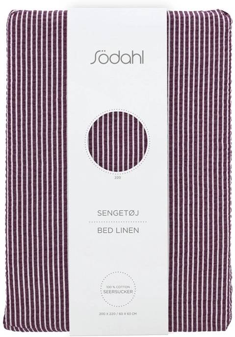 Södahl Bavlněné povlečení 140x220 Cheerful Purple