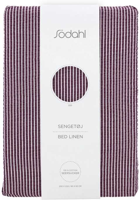 Södahl Bavlněné povlečení 140x220 Cheerful Purple