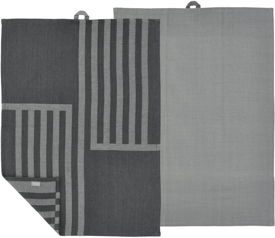 Södahl Kuchyňská utěrka 50x70 Reflection (sada 2 ks) Ash