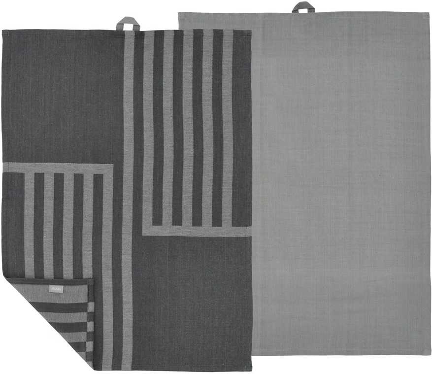 Södahl Kuchyňská utěrka 50x70 Reflection (sada 2 ks) Ash