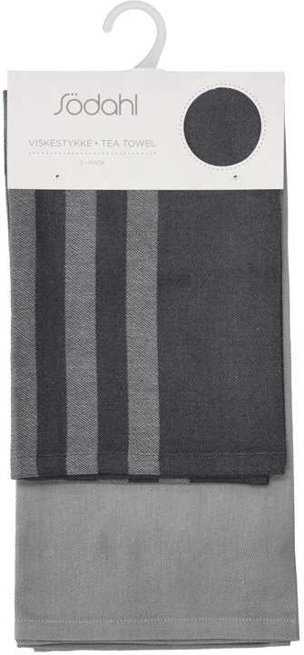 Södahl Kuchyňská utěrka 50x70 Reflection (sada 2 ks) Ash