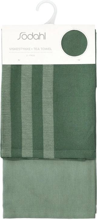 Södahl Kuchyňská utěrka 50x70 Reflection (sada 2 ks) Pine green