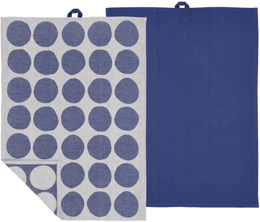Södahl Kuchyňská utěrka 50x70 Bubbles (sada 2 ks) Royal Blue