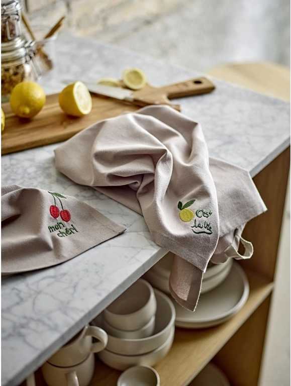 Södahl Kuchyňská utěrka 50x70 Bistro (sada 2 ks) Green