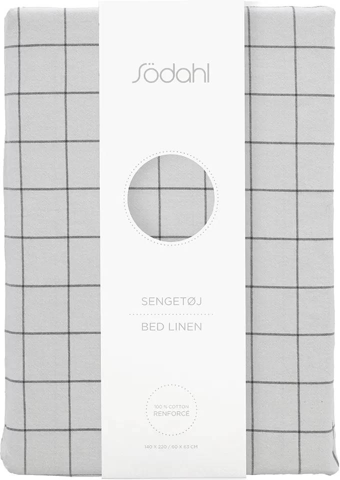 Södahl Bavlněné povlečení 140x220 Vista Cloud grey