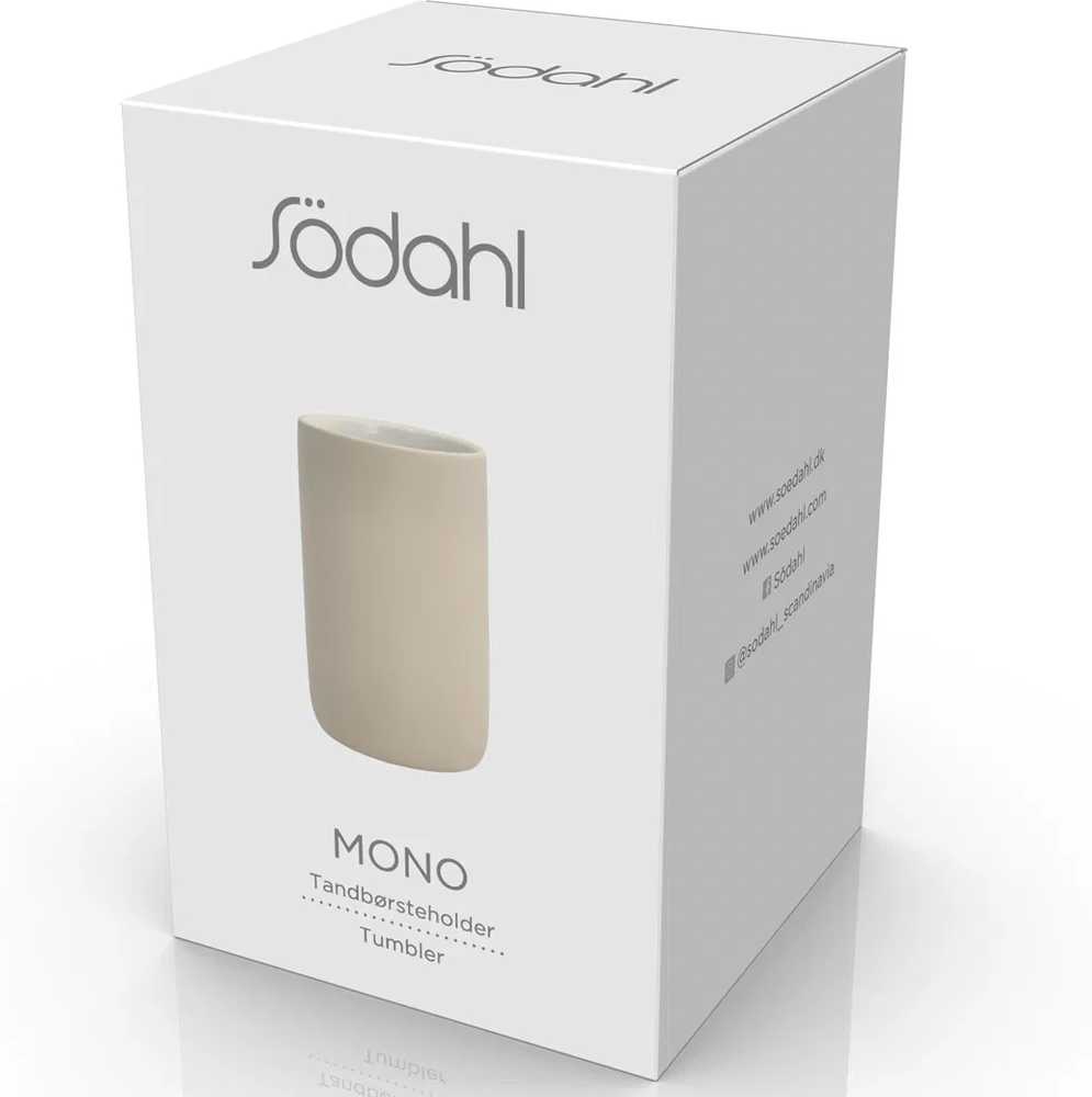 Södahl Kelímek na zubní kartáček Mono Beige
