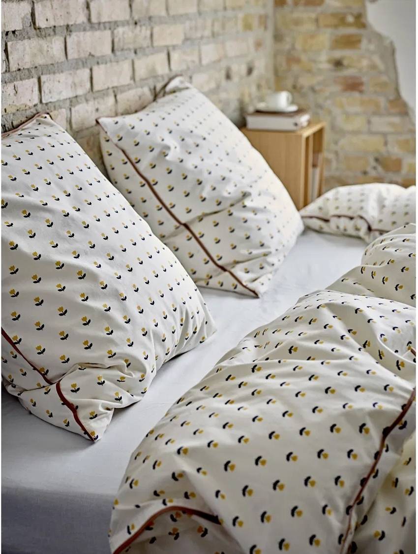 Södahl Bavlněné povlečení 140x200 Tulip Yellow