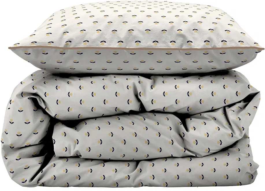 Södahl Bavlněné povlečení 140x220 Tulip Yellow