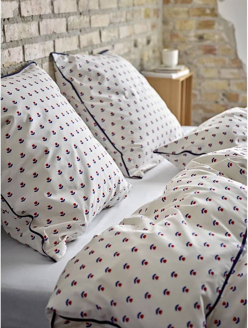 Södahl Bavlněné povlečení 140x200 Tulip Royal Blue