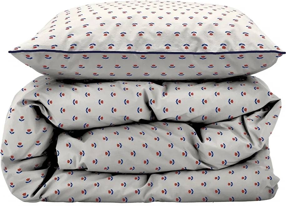 Södahl Bavlněné povlečení 140x220 Tulip Royal Blue