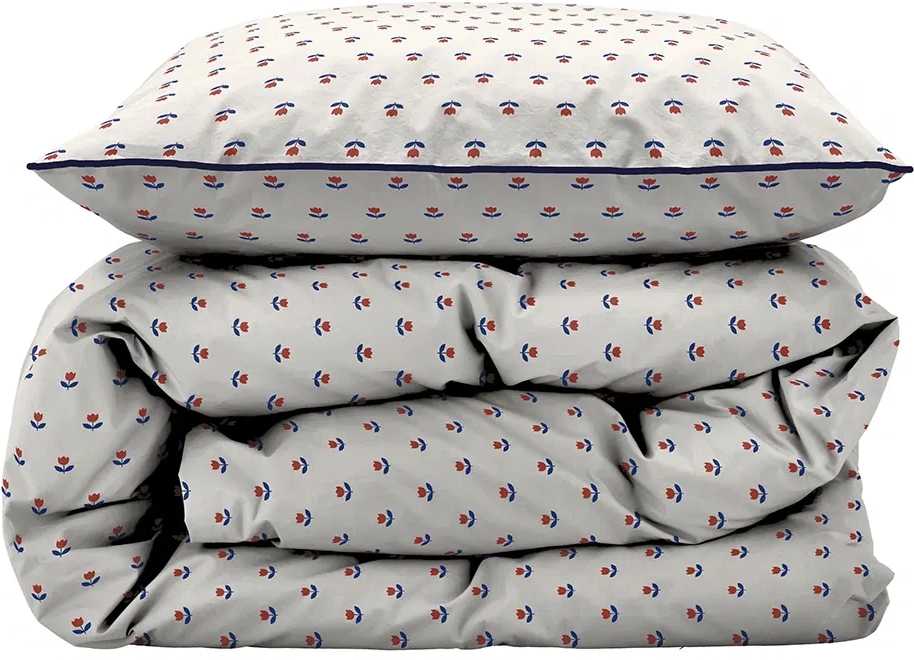 Södahl Bavlněné povlečení 140x220 Tulip Royal Blue