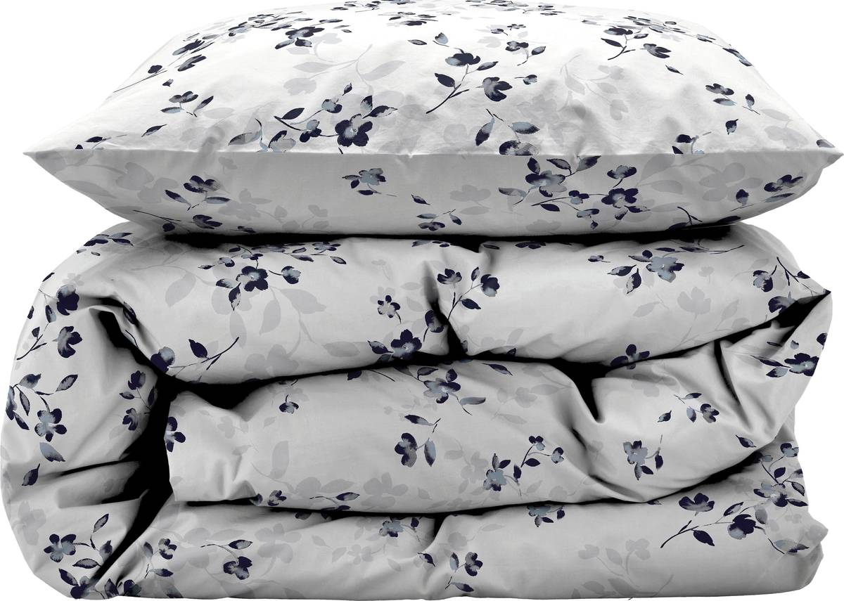 Södahl Bavlněné povlečení 140x220 Cherry Blossom Grey